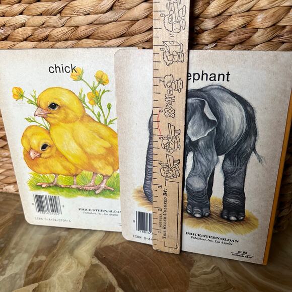 Baby Zoo and Farm Animals Vintage Kid Books: 1983 - Picture 5 of 8